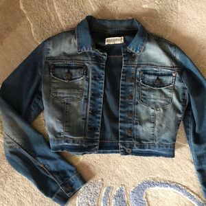 Parasuco cropped denim jacket